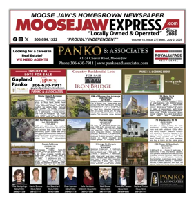 Cover of Moose Jaw Express.com