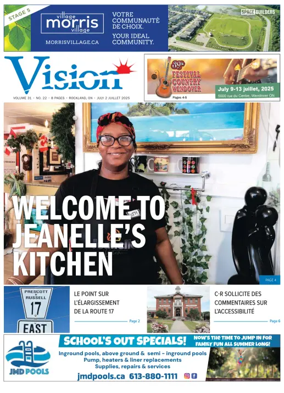 Cover of Vision (Canada)