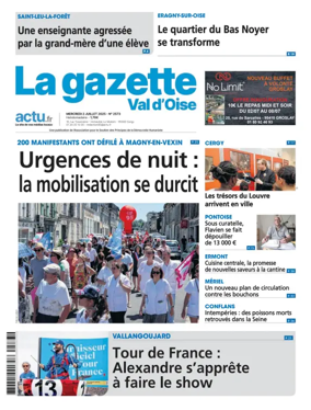 Cover of La Gazette Val d'Oise