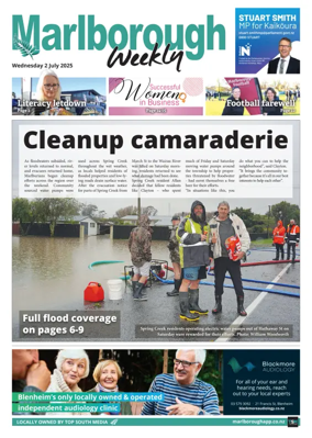 Cover of Marlborough Weekly