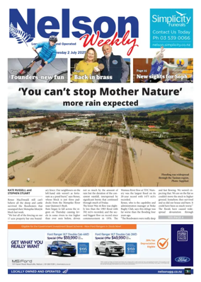 Cover of Nelson Weekly