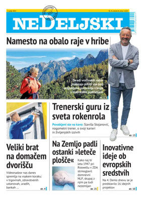 Cover of Nedeljski Dnevnik