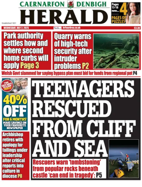 Cover of Caernarfon Herald