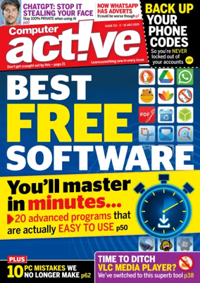 Cover of Computer Active (UK)