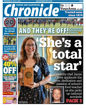 Cover of Crewe Chronicle