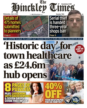 Cover of Hinckley Times