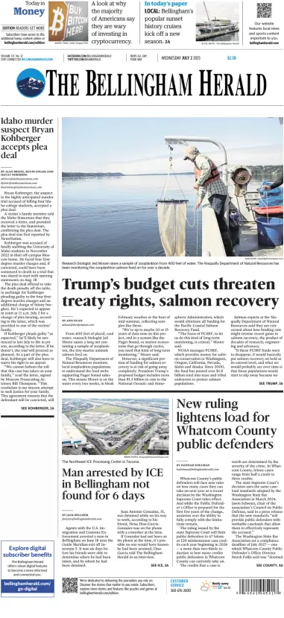 Cover of The Bellingham Herald