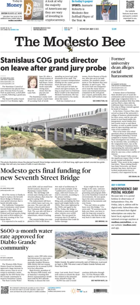 Cover of The Modesto Bee