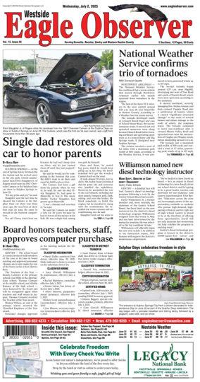 Cover of Westside Eagle-Observer