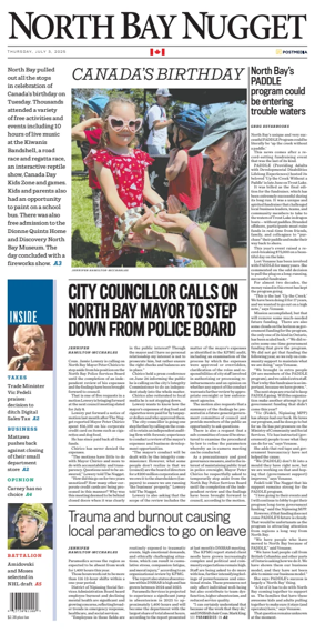 Cover of North Bay Nugget