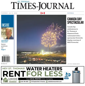 Cover of St. Thomas Times-Journal