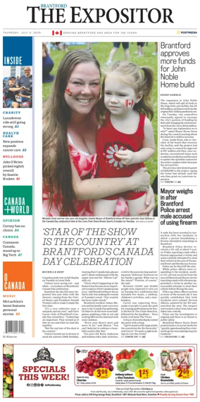 Cover of The Expositor (Brantford)