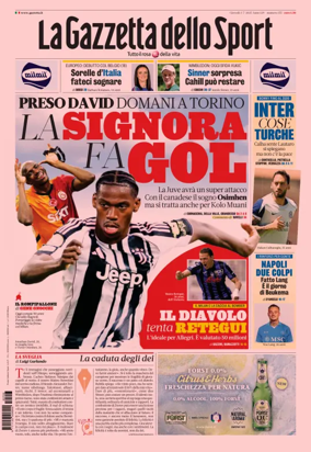 Cover of La Gazzetta dello Sport - Cagliari