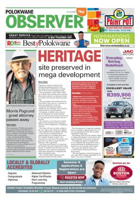 Cover of Polokwane Observer
