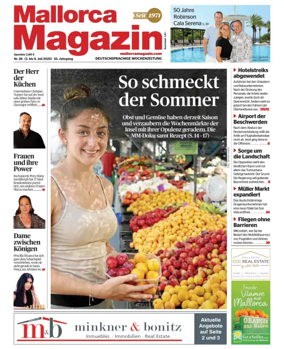 Cover of Mallorca Magazin