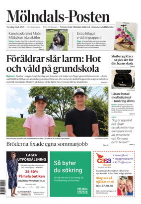 Cover of Mölndals-Posten
