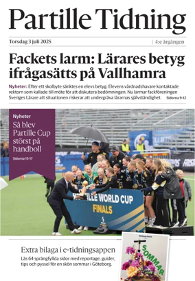 Cover of Partille Tidning