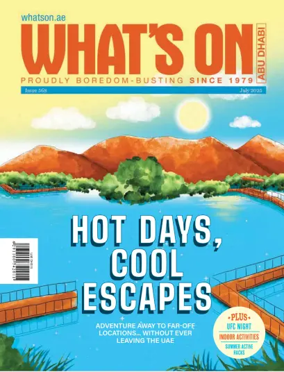 Cover of What's On (Abu Dhabi)
