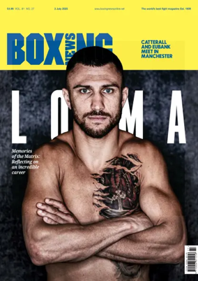Cover of Boxing News