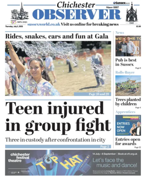 Cover of Chichester Observer