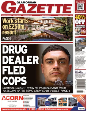 Cover of Glamorgan Gazette