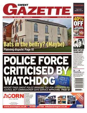 Cover of Gwent Gazette