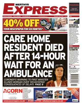 Cover of Merthyr Express