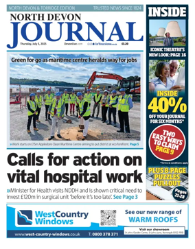 Cover of North Devon Journal