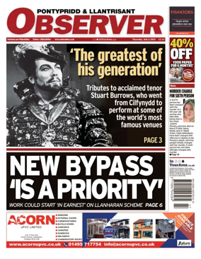 Cover of Pontypridd & Llantrisant Observer