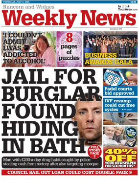 Cover of Runcorn & Widnes Weekly News