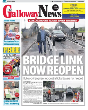 Cover of The Galloway News