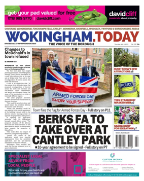 Cover of The Wokingham Paper