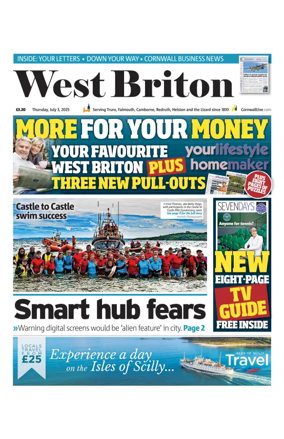 Cover of West Briton (Camborne, Redruth, Hayle)