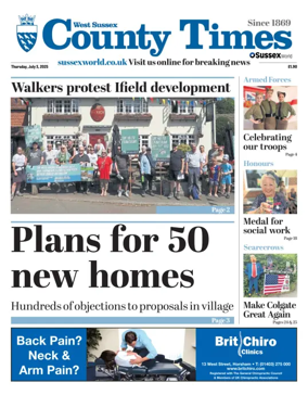 Cover of West Sussex County Times