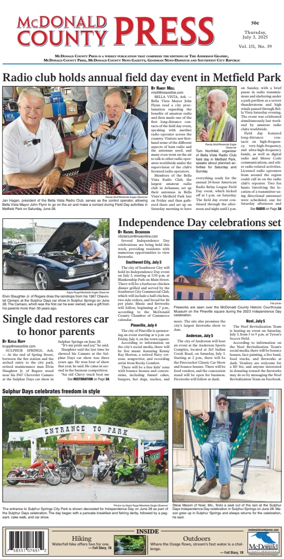 Cover of McDonald County Press