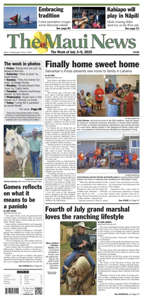 Cover of The Maui News - Weekender