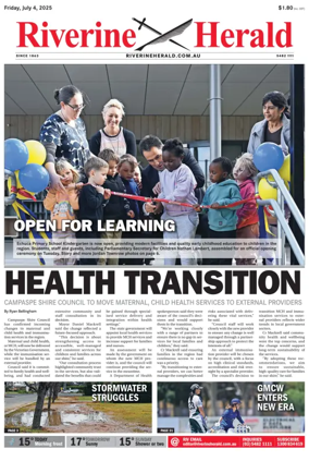 Cover of The Riverine Herald