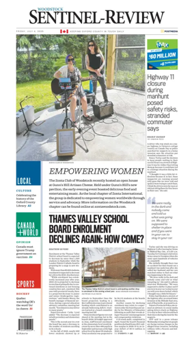 Cover of Sentinel-Review (Woodstock)