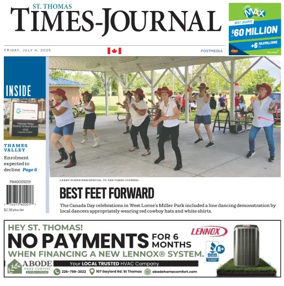 Cover of St. Thomas Times-Journal
