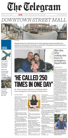 Cover of The Telegram (St. Johnâ€™s)