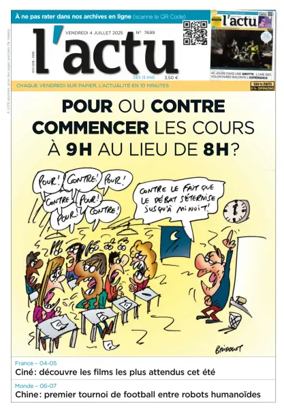 Cover of L'actu