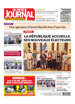 Cover of Le Petit Journal - L'hebdo du Pays Toulousain