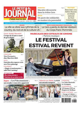 Cover of Le Petit Journal - L'hebdo local du Gers