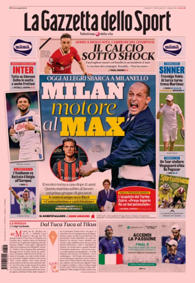 Cover of La Gazzetta dello Sport - Bologna