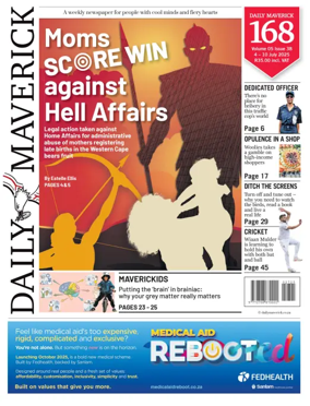 Cover of Daily Maverick