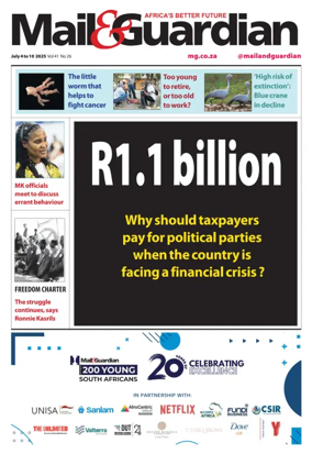 Cover of Mail & Guardian