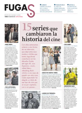 Cover of La Voz de Galicia (Vigo) - Fugas