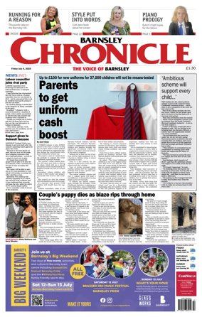 Cover of Barnsley Chronicle
