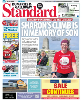 Cover of Dumfries & Galloway Standard