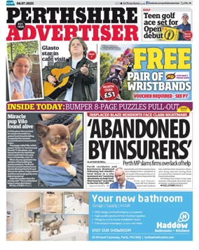 Cover of Perthshire Advertiser
